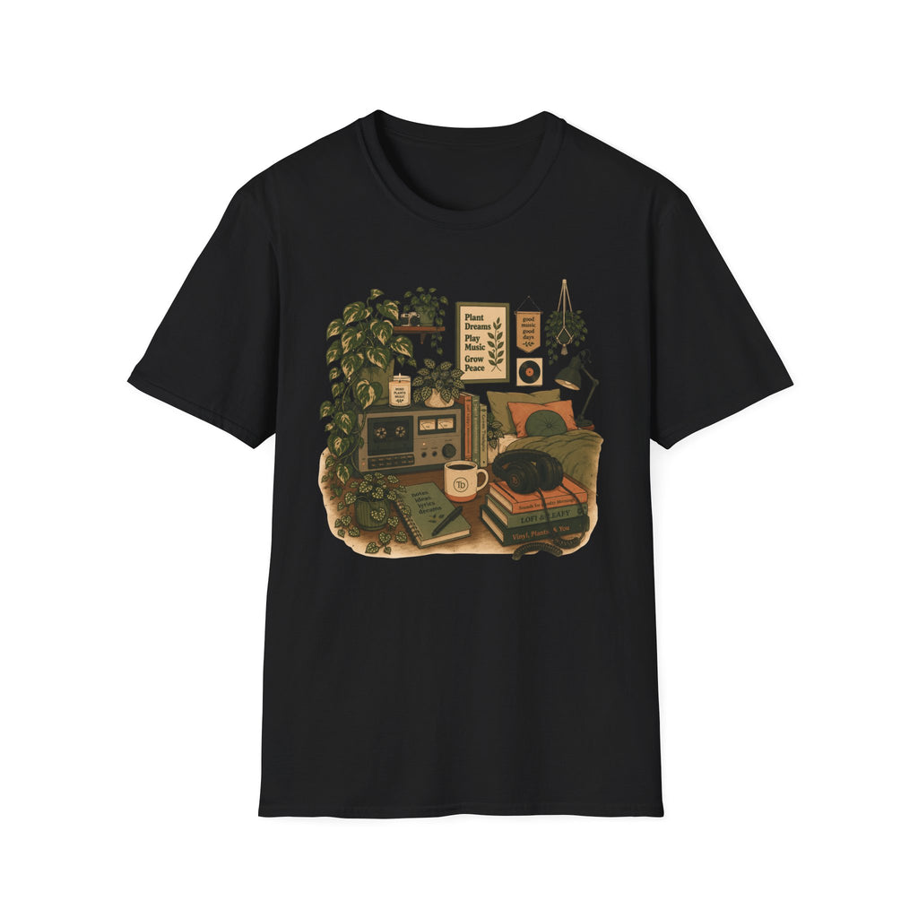 Thad Drive Lofi Bedroom Oasis T-Shirt