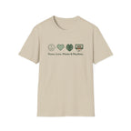 Peace. Love. Plants & Playlists. T-Shirt