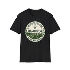 Thad Drive Curated for Cozy Living | Botanical Music Lover T-Shirt